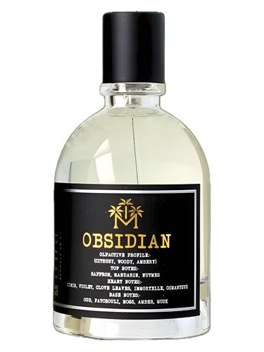 Moudon Obsidian fragrance bottle