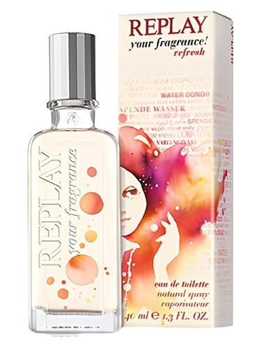 Replay Replay Your Fragrance! Refresh for Her fragrance bottle