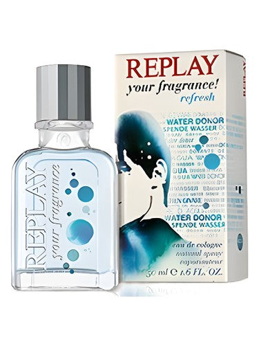 Replay Replay Your Fragrance! Refresh for Him fragrance bottle