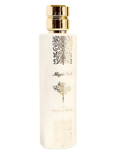 Magic Oud Sandal Wood fragrance bottle