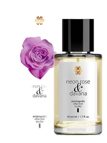Siberian Wellness Neon Rose & Davana fragrance bottle