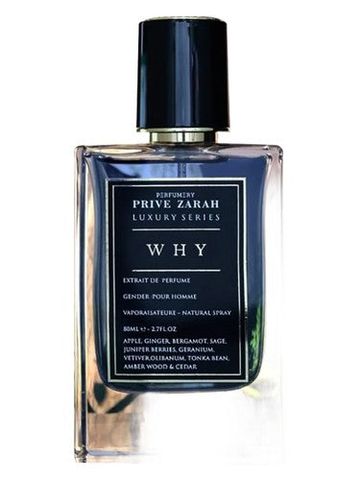 Privezarah Why fragrance bottle