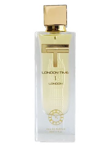 London Time I London fragrance bottle