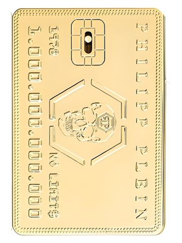 Philipp Plein Parfums No Limit$ Gold fragrance bottle