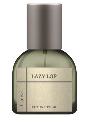 d grayi Lazy Lop fragrance bottle