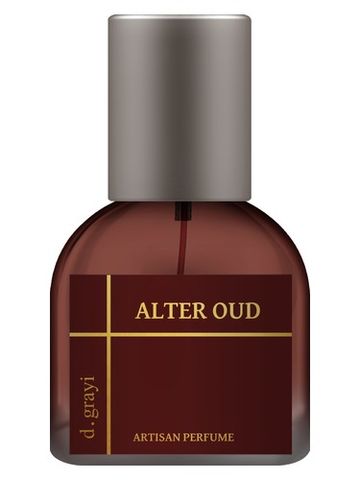 d grayi Alter Oud fragrance bottle
