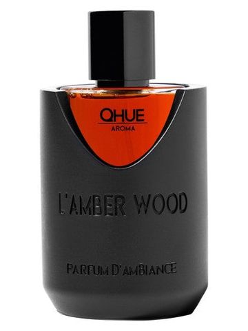 Qhue L’Amber Wood fragrance bottle