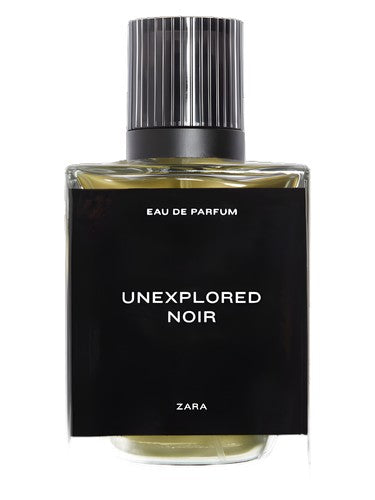 Zara Unexplored Noir fragrance bottle
