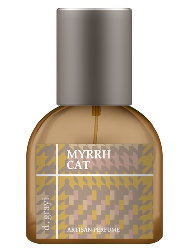 d grayi Myrrh Cat fragrance bottle
