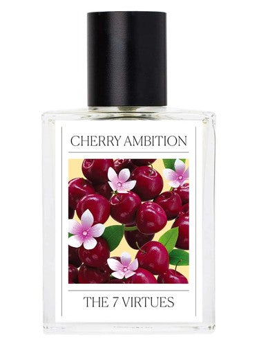The 7 Virtues Cherry Ambition fragrance bottle