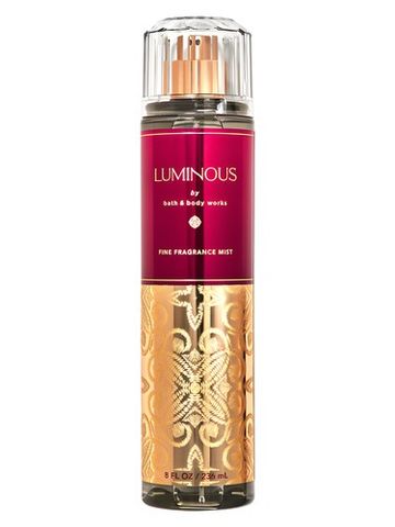 Bath & Body Works Luminous fragrance bottle