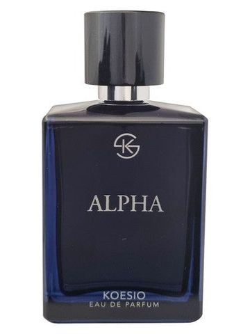 Koesio Alpha fragrance bottle
