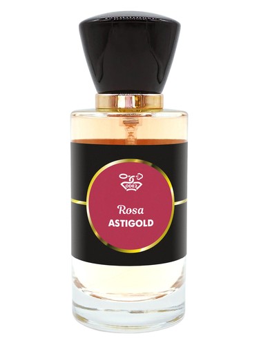 Odetu Rosa Astigold fragrance bottle