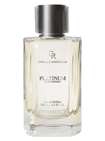 Camille Rochelle Platinum Pour Homme fragrance bottle