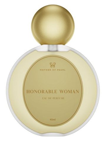 Mother of Pearl Honorable Woman fragrance bottle