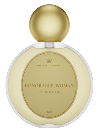 Mother of Pearl Honorable Woman fragrance bottle