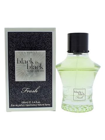 Nu Parfums Black is Black Fresh fragrance bottle