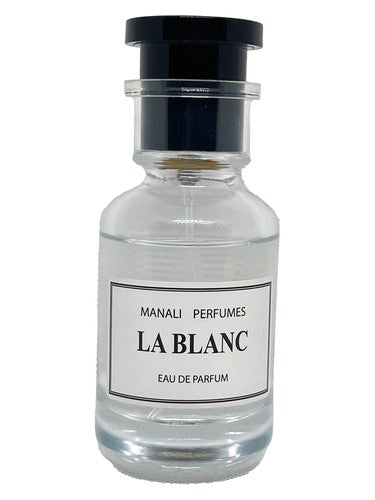 Manali Perfumes La Blanc fragrance bottle