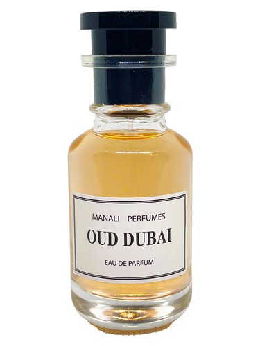 Manali Perfumes Oud Dubai fragrance bottle