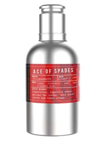 Motörhead Ace of Spades fragrance bottle