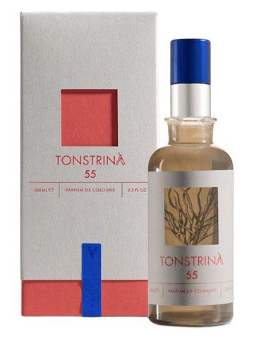Pisterzi Tonstrina 55 fragrance bottle