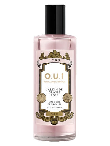 O.U.i Original Unique Individual Jardin de Grasse Rose fragrance bottle