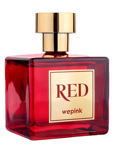 We Pink Red fragrance bottle