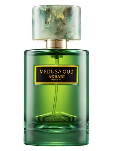 Akbari Medusa Oud fragrance bottle