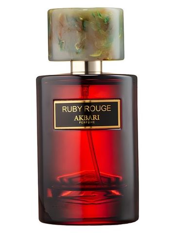 Akbari Ruby Rouge fragrance bottle