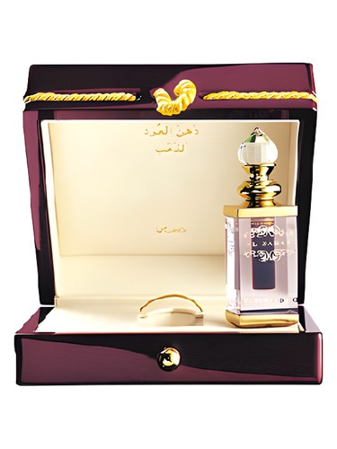 Rasasi Dhaneloudh Al Zahab fragrance bottle