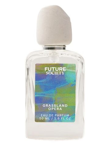 Future Society Grassland Opera fragrance bottle