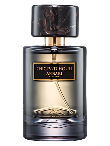 Akbari Chic Patchouli fragrance bottle