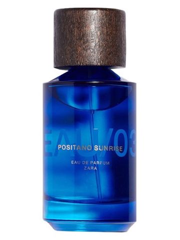 Zara EAU/03 Positano Sunrise fragrance bottle