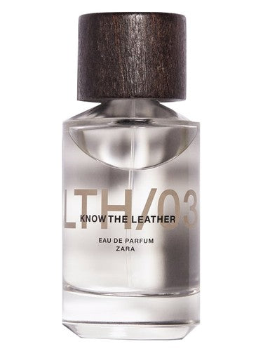 Zara LTH/03 Know The Leather fragrance bottle