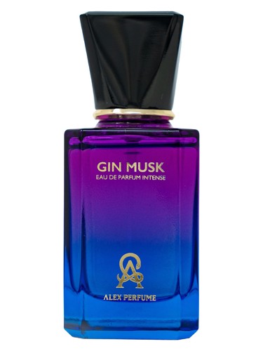 Alex Perfume Gin Musk fragrance bottle
