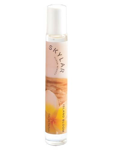 Skylar Island Bloom fragrance bottle