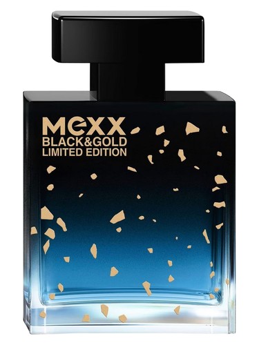 Mexx Mexx Black & Gold Limited Edition fragrance bottle