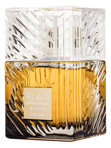 Lattafa Perfumes Khamrah Qahwa fragrance bottle