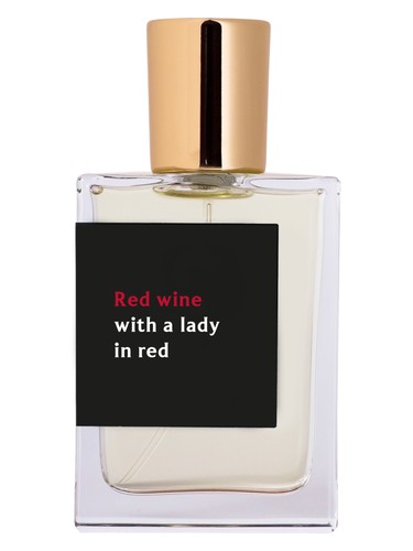 Proad Red Wine with a Lady In Red fragrance bottle