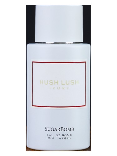 SugarBomb Hush Lush Ivory fragrance bottle