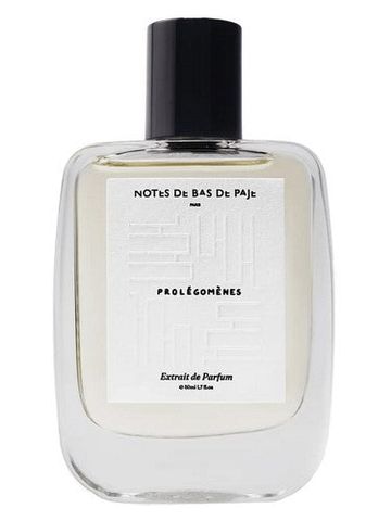 Notes de Bas de Paje Prolégomènes fragrance bottle