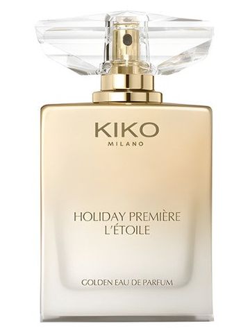 Kiko Milano Holiday Première L'Étoile Golden fragrance bottle