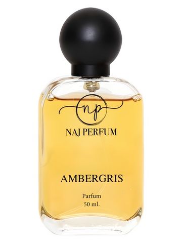 Naj Perfum Ambergris fragrance bottle