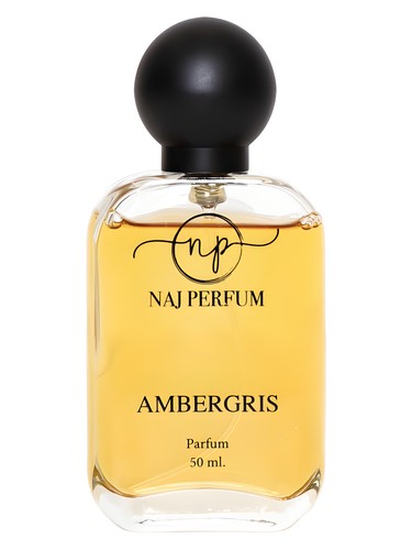 Naj Perfum Ambergris fragrance bottle