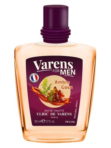 Ulric de Varens Varens For Men Ambre Coca fragrance bottle
