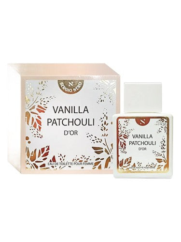 Sergio Nero Vanilla Patchouli d'Or fragrance bottle