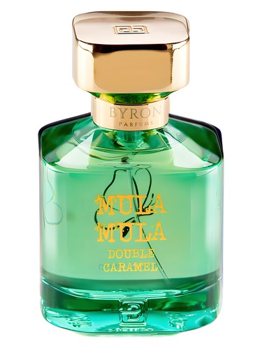 Byron Parfums Mula Mula Double Caramel fragrance bottle