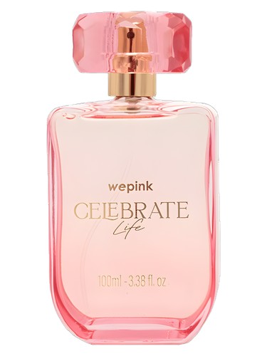 We Pink Celebrate Life fragrance bottle