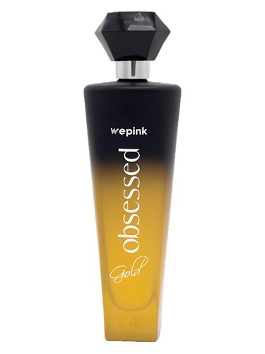 We Pink Obsessed Gold fragrance bottle