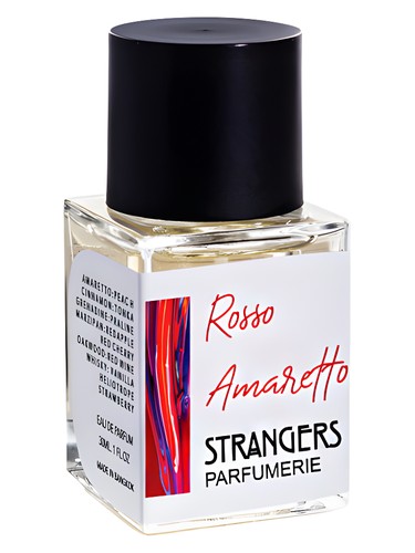 Strangers Parfumerie Rosso Amaretto fragrance bottle